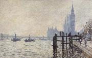 Claude Monet The Thames Below Westminster oil painting reproduction